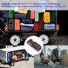 M METERXITY Pack of 4 Luggage Straps Suitcase Straps Travel
