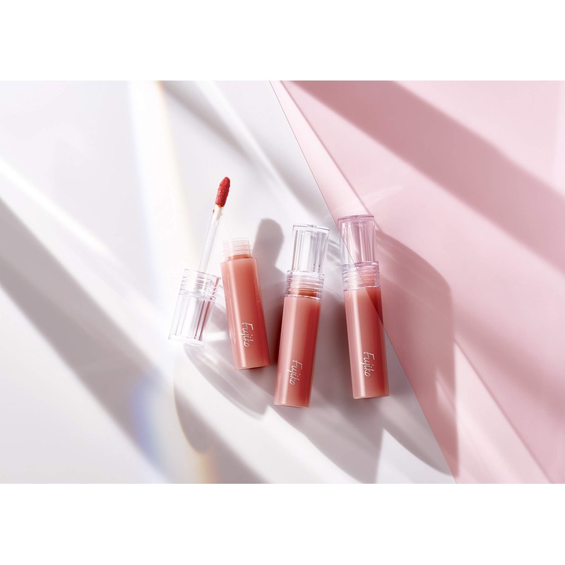 Fujiko Nuance Wrap Tint 03, Coral Brown, Lipstick, 0.1 oz