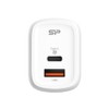 Silicon Power Boost Charger QM25, USB Dual-Output Type-A and Type-C