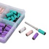 60pcs Nail Art Sanding Caps Dead Skin Removal Manicure Grinding