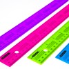 BAZIC Plastic Ruler 12" (30cm) w/Multiplication Table, Inches Centimeter Measuring