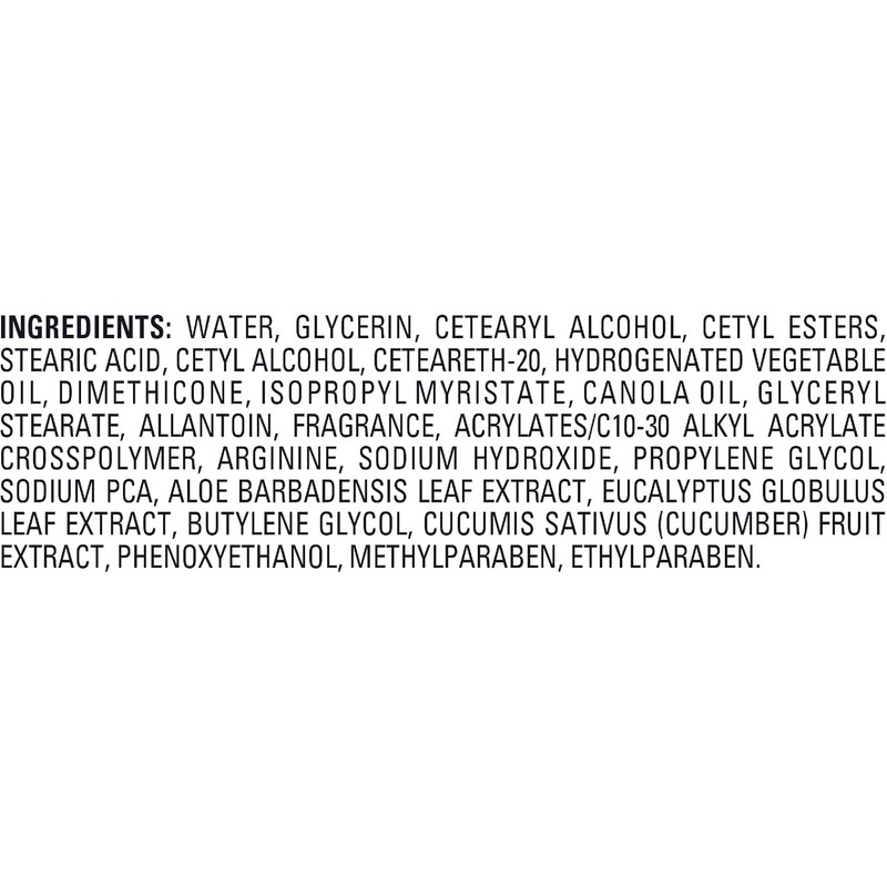 Jergens Soothing Aloe Refreshing Moisturizer for Unisex Moisturizer 21 oz