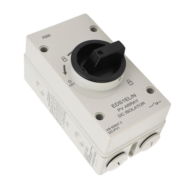 Kadimendium 1000V PV DC Isolator Switch 32A IP66 Flame Retardant