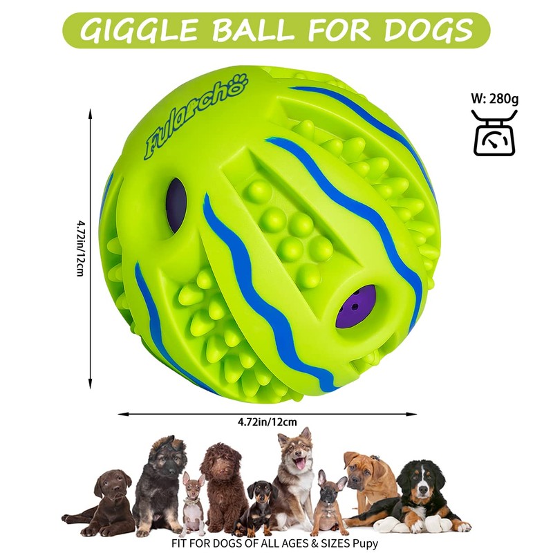 TAUCHGOE Interactive Dog Toy Ball