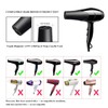 Black Universal Collapsible Hair Dryer Diffuser Attachment- Salon Grade Styling