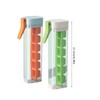 MEIBAOGE Easy Demould Ice Maker with Handle Single Hand Press