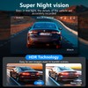 4K Dash Cam Front and Rear, 30FPS Dash Camera for