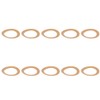 10 Piezas Cilindro Anillo de Goma Accesorios de Bomba Anillos