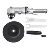 PIAOCAIYIN 7 In Pneumatic Angle Sander, Heavy Duty Polishing Machine,