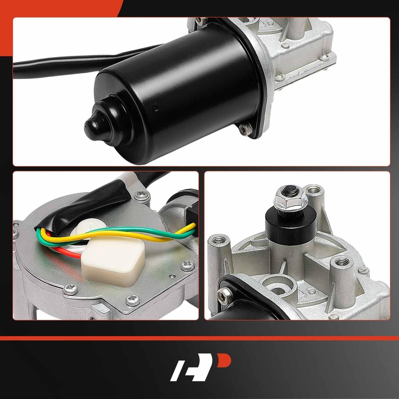 A-Premium Front Windshield Wiper Motor Compatible with Freightliner FL70 and