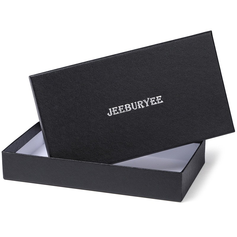 JEEBURYEE Card Case, Men's, Women's, Long Wallet, Thin, Magnetic Prevention,