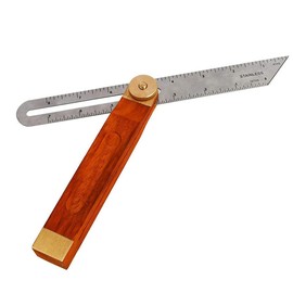 OIGWBPH Multi Angle Bevel Adjustable Multifunctional Angle T Bevel Marking Gauge Multi-Angle Precision Angle Stop Square with Locking Function Mitre Gauge