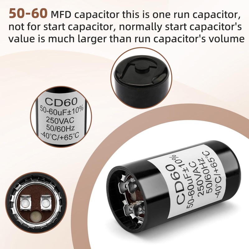 X-18004-b Capacitor Compatible with Genie 18004B Garage Door Opener Motor,