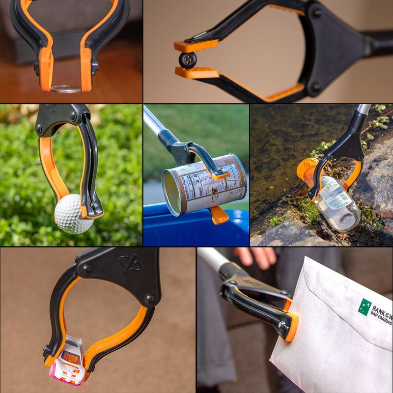 EZPIK Pro 34" Foldable Grabber Reacher Tool for Seniors -