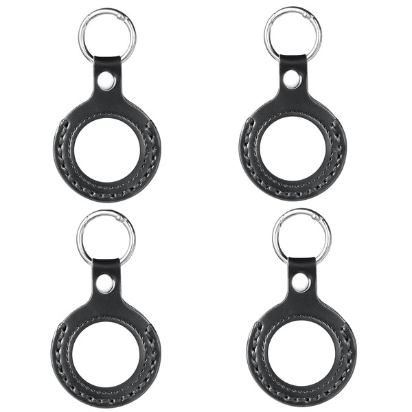 MUDOR 4 Pack AA Coin Holder Keychain, fits Coin Size