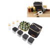 Spice Containers 7 Boxes Portable Seasoning Box for Outdoor BBQ