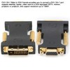 E0401 DVII 24+1 Male to VGA Female Dual Channel with