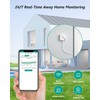 MOCREO WiFi Freezer Thermometer with Alarm, Wireless Refrigerator Temperature Sensor