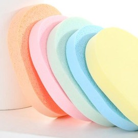 Sea Sponge 13T Cleansing Skin Care Face Wash Massage - Pink / 해면 스펀지 13T 클렌징 피부미용 세안 마사지 - 핑크