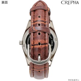 Klefer TE-AL009-WTS Analog Women's Watch, Waterproof, Leather Strap, Brown, Braun