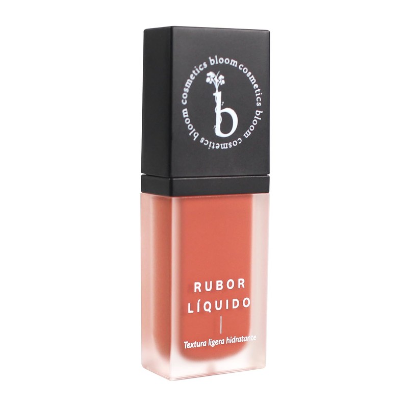 Bloóm Cosmetics, Rubor Líquido Hidratante Duradero a Prueba de Agua