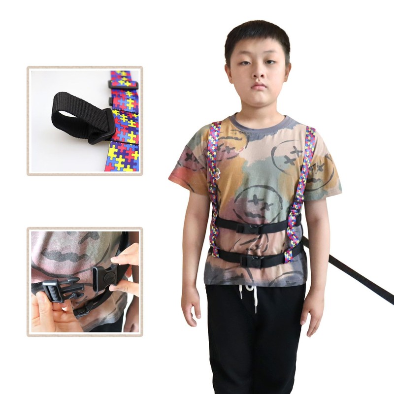 pinklilycare Walking Harness for Older Children with Quick Grab Handle