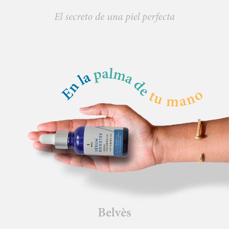 Belvès Booster - Serum Hidratante: Ácido Hialurónico 3% + Vitamina