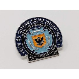 Batman Gotham City Police Emblem Logo Pin Badge