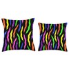 Worm on a String Throw Pillow
