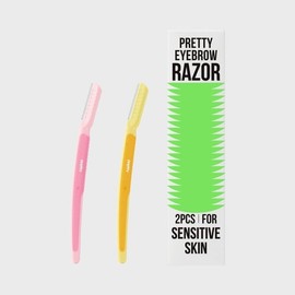 Amore Basic Pretty Eyebrow Shaver 2EA / 아모레베이직 프리티 눈썹칼 2EA