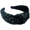 Topkids Accessories Velvet Dots Knot Alice Bands Adult Women, Hair