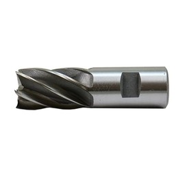 Shars 1-1/4" X 1-1/4" HSS 6 Flute Single End Center Cut End Mill 404-6041 ^