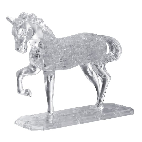BePuzzled | Horse Deluxe Original 3D Crystal Puzzle, Ages 12 and Up