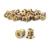 Wavanta 20Pcs Threaded Inserts Nuts, M4 x 10mm Threaded Inserts