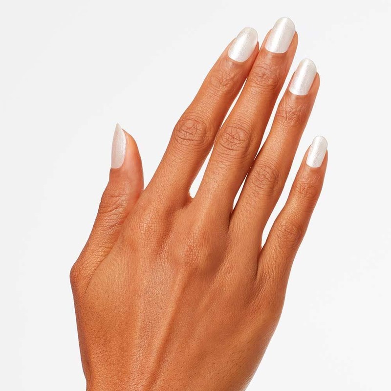 OPI Nail Polish, High Pigmentation, Easy to Apply, White, 15mL