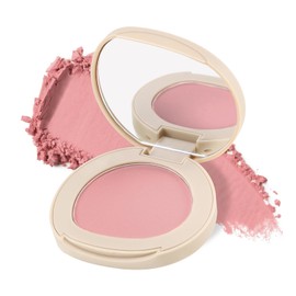 Boobeen Powder Blush Matt Single Colour Blush, Pressed Blush Face Make-Up Blusher High Pigment Blush for Colourful, Durable Glow, Natural Flush Tint for Cheeks