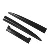 3PCS Car Universal Spoiler Thermal Stability Strong Grip Lightweight Rear
