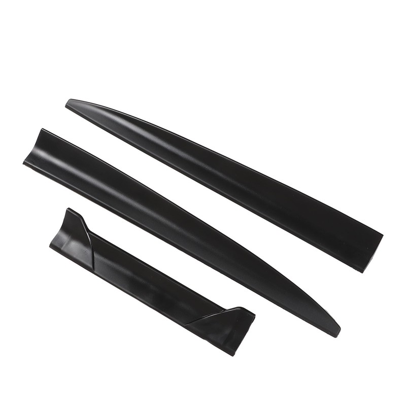 3PCS Car Universal Spoiler Thermal Stability Strong Grip Lightweight Rear