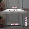 Guardapolvo y Protector de Puertas Casa de 3 Capas, Cubre