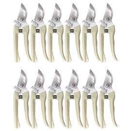 BINCKIN Pruning Shears for Gardening, 12 Pcs Garden Shears, Flower Scissors Clippers Hand Tools for Plant,Cutting Flowers, Bonsai and Fruits