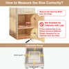 Pull out Cabinet Organizer,Width (11"-16") and Depth (17"-24") Expandable With