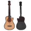 Miniature Acoustic Classical Guitar Model Mini Wooden Guitar Desktop Decoration
