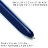 Kolo Tino Acrylic Ballpoint Pen, Retractable, Refillable Ink, Medium Point,