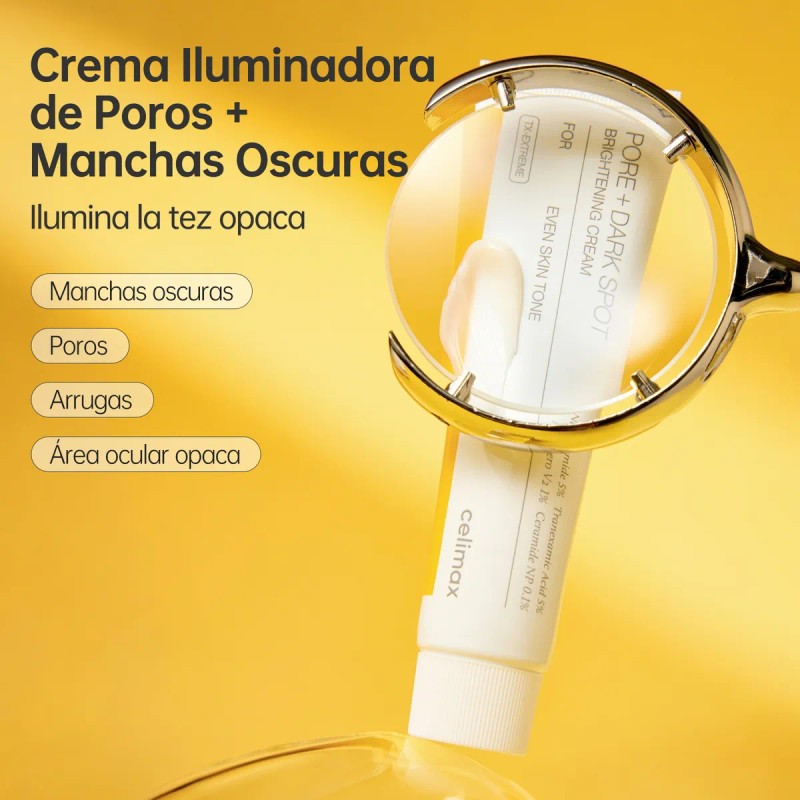 Celimax Pore Dark Spot Cream Niacinamide Iluminador 35ml