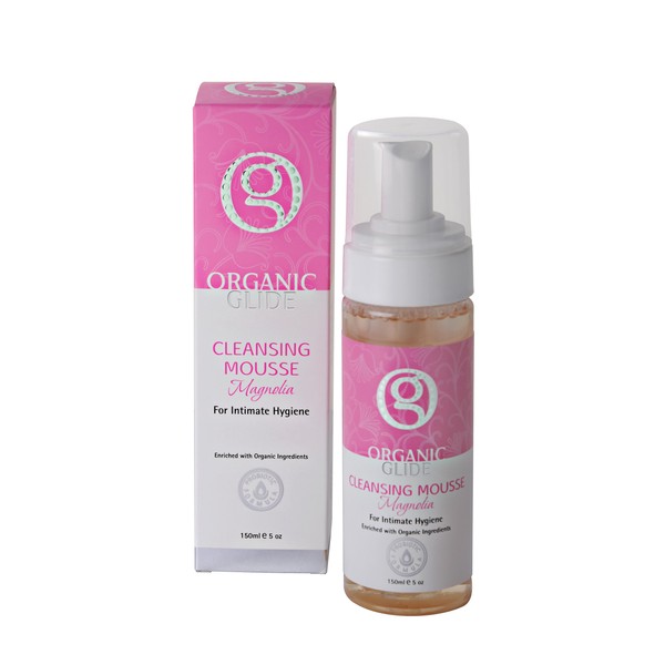 Organic Glide Probiotic Natural Feminine Intimate Body Wash PH Balanced, Magnolia, 5 oz Bottle (1-pack)