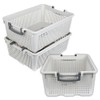 My Style Handle Large Small Household Items Storage Plastic Basket