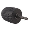 3/8" Keyless Drill Chuck Adaptor Holds 24 UNF 1/32-3/8" 0.8-10mm