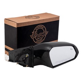 Brock Replacement Passenger Side Power Mirror Heated Signal Blind Spot Detection Compatible with 15-17 Sonata