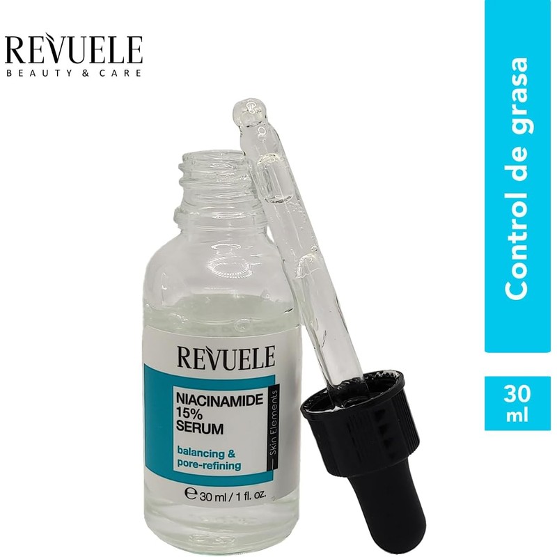 REVUELE SKIN ELEMENTS SUERO NIACINAMIDA 15% 30ML