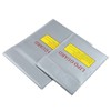 KOMBIUDA Battery Fireproof Bag Gray Safety Sack for Safe Charging
